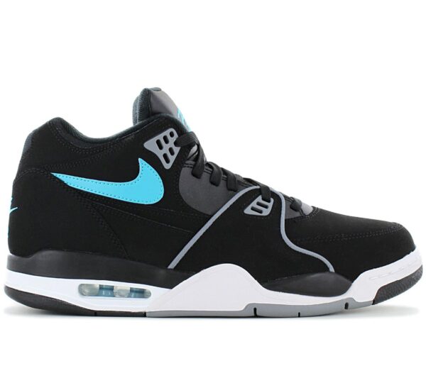 100% Original Nike !  Herstellerfarbe:  Black / Dusty Cactus - White   Obermaterial:  Leder   Zustand:  Neu  und  Originalverpackt         Dieser Release des Nike Air Flight 89 markiert die Rückkehr zu der wahrscheinlich innovativsten Dekade der Nike-Designer in Bezug auf Basketballschuhwerk: die glorreichen 1980er. Die gut gepolsterte Silhouette