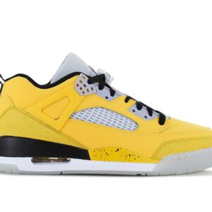 100% Original Jordan !  Herstellerfarbe:  Varsity Maize / Black - Wolf Grey   Obermaterial:  Leder / Synthetikleder   Zustand:  Neu  und  Originalverpackt         Der Jordan Spizike nimmt Elemente von fünf klassischen Jordans