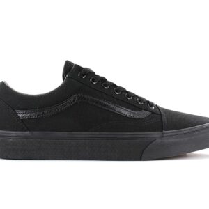 100% Original VANS !  Herstellerfarbe:  Black / Black   Obermaterial:  Canvas - Textil   Zustand:  Neu  und  Originalverpackt         Der Old Skool mit einem Obermaterial aus strapazierfähigem Canvas ist eine Hommage an die Tradition von VANS