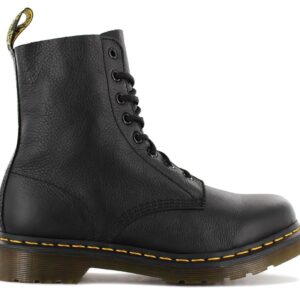 100% Original Dr. Martens !  Herstellerfarbe:  Black   Obermaterial:  Leder   Zustand:  Neu  und  Originalverpackt         Ikonischer Original 8-Loch Stiefel ? in weichem Leder. Dieser 1460 Pascal sitzt auf legendären Dr. Martens AirWair Bouncing Sohle