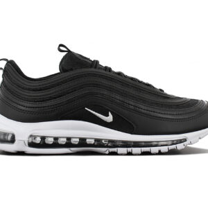 100% Original Nike !  Farbe laut Hersteller:   Black/White  Obermaterial:  Textil - Synthetik    Zustand:  Neu und Originalverpackt         Absolute Lifestyle Schuhe.      Der Nike Air Max 97 kombiniert den leichtgewichtigen Tragekomfort der Air Max-Elemente und die ikonischen Designlinien der Air Max-Franchise. Das Ergebnis ist ein legendärer Sneaker mit auffälligem Branding