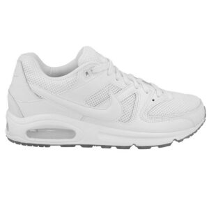 100% Original Nike !  Farbe laut Hersteller:    White/White-White   Obermaterial:  Leder-Textil     Zustand:  Neu  und  Originalverpackt                Der Nike Air Max Command bietet eine Max Air Dämpfung für Aufprallschutz in einem leichten