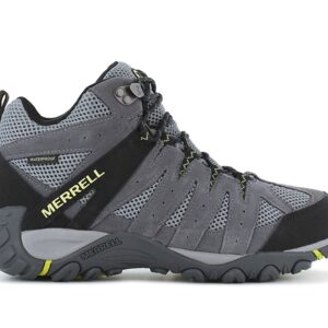 100% Original Merrell !  Herstellerfarbe:  Turbulence / Turbulence   Obermaterial:  Leder - Mesh   Zustand:  Neu  und  Originalverpackt         Die Accentor 2 Vent Waterproof Wanderschuhe werden Ihnen mit Sicherheit eine komfortable und trockene Wanderung ermöglichen! Ob sie jetzt auf einer normalen Straße