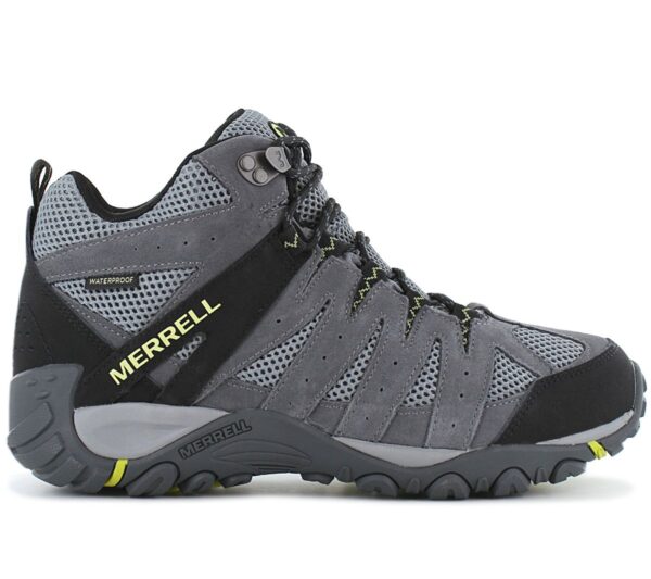 100% Original Merrell !  Herstellerfarbe:  Turbulence / Turbulence   Obermaterial:  Leder - Mesh   Zustand:  Neu  und  Originalverpackt         Die Accentor 2 Vent Waterproof Wanderschuhe werden Ihnen mit Sicherheit eine komfortable und trockene Wanderung ermöglichen! Ob sie jetzt auf einer normalen Straße