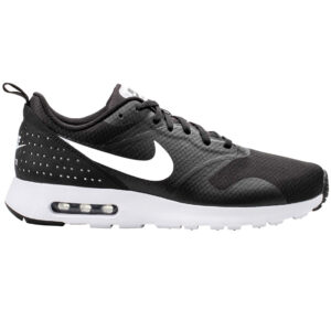 100% Original Nike !  Farbe laut Hersteller:  Black / White - Black   Obermaterial: Mesh / Synthetik     Zustand:  Neu  und Originalverpackt                Der Nike Air Max Tavas Herrenschuh mit einem Max Air-Fersenelement und einer Waffelaußensohle für verschiedene Böden. Nahtlose Überzüge über dem Obermaterial aus  Mesh sorgen für einen trendigen Look und innovativen Tragekomfort.          Durchsichtige Air-Dämpfung.       Geprägtes Nike Swoosh Logo auf der Zunge       Seitlich angebrachte Swoosh-Applikationen.       Perfekte Passform.        Hoher Tragekomfort.        Verstärkte Ferse.         Lasche an der Ferse.        Obermaterial aus Mesh mit nahtlosen Überzügen.                Eingespritzte Unit-Mittelsohle übernimmt gleichzeitig die Funktion der Außensohle und reduziert so das Gesamtgewicht des Schuhs.