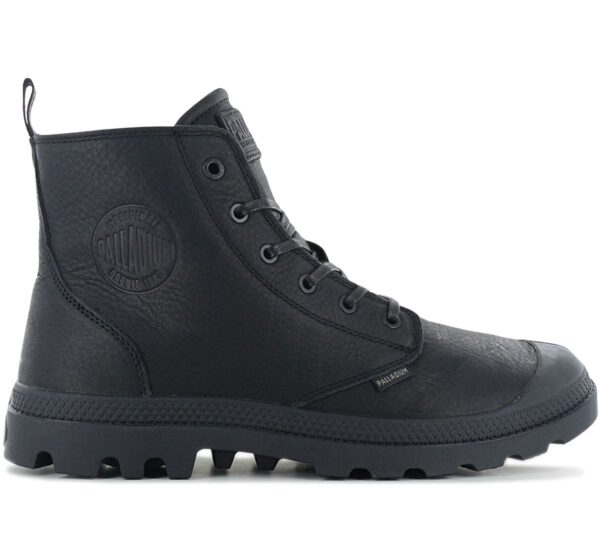 100% Original Palladium !  Herstellerfarbe:  Black   Obermaterial:  Leder (Echtleder)   Zustand:  Neu  und  Originalverpackt         Die originalen Palladium Boots ? seit 1947 legendärer Pampa Hi aus weichem