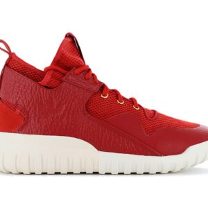 100% Original Adidas !  Herstellerfarbe:  Powred / Red / Goldmt   Obermaterial:  Textil / Leder   Zustand:  Neu  und  Originalverpackt         Der adidas Tubular - Chinese New Year - Sneaker überzeugt mit seinem Knit Textil-Obermaterial und starken Rot  Leder Upper Kombination sorgt gleichzeitig für einen angenehmen Tragekomfort. Die OrthoLite Einlegesohle sowie die EVA-Zwischensohle bieten eine hervorragende Dämpfung und die Burrito-Zunge garantiert einen idealen Sitz.       Burrito-Zunge für eine bequeme Passform.  Traktion durch Gummi-Außensohle.  Zwischensohle mit Gummi-Pads bieten Grip.  Dämpfende EVA Zwischensohle.  adidas Logo auf der Zunge.  Chinese Branding auf der Ferse.  Innenfutter Textil.