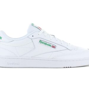 100% Original Reebok !  Herstellerfarbe:  Int White / Green   Obermaterial:  Leder   Zustand:  Neu  und  Originalverpackt         Dank des minimalistischen Styles macht dieser Sneaker Club C 85 von Reebok jedes Outfit komplett. Denn weniger ist manchmal mehr.      Weiches Leder-Obermaterial.  Markenlogo auf der Zunge