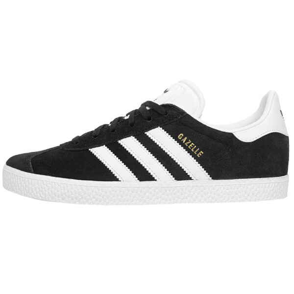 100% Original Adidas !  Farbe laut Hersteller:  Cblack / White/ Goldmt   Obermaterial:  Leder     Zustand:  Neu  und  Originalverpackt            Um den Style-Klassiker zu feiern hat adidas den Gazelle Sneaker in den selben Materialien