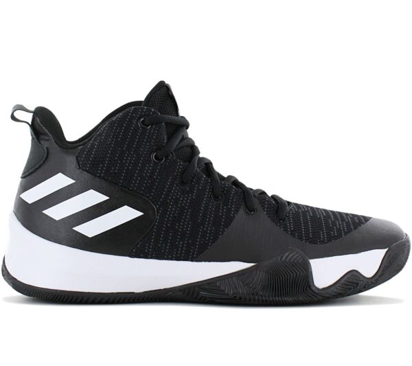 100% Original Adidas !  Herstellerfarbe:  Core Black / Carbon / Cloud White   Obermaterial:  Mesh / Synthetik   Zustand:  Neu  und  Originalverpackt         Dieser Basketballschuh sorgt mit der Cloudfoam Zwischensohle für überragenden Komfort. Außerdem kommt er mit einem Obermaterial aus atmungsaktivem Mesh mit Synthetik-Overlays und einer abriebfesten Zehenkappe. Dank der Zugschlaufe im Fersenbereich lässt er sich ganz einfach anziehen.       Obermaterial aus Mesh mit Halt gebenden Overlays fühlt sich vom ersten Tag an bequem an und passt sich deinen Füßen an.  Zehenkappe für Abriebschutz.  Schnürung für individuellen Style und optimalen Sitz.  Komfortable Polsterung am Bund und Zunge.  Abriebfeste Non Marking Gummiaußensohle mit Fischgrätprofil.  Zugschlaufe im Fersenbereich für ein einfaches An- und Ausziehen.  Cloudfoam Zwischensohle für ein angenehmes Tragegefühl und hervorragende Dämpfung.  Innenfutter Textil.