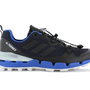 100% Original Adidas !  Herstellerfarbe:  black / blue   Obermaterial:  Mesh - Synthetik (Gore-Tex)   Zustand:  Neu  und  Originalverpackt        Die adidas Terrex Fast GTX Surround sind leichte