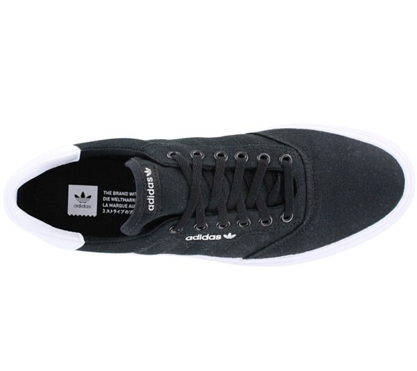 adidas Skateboarding 3MC Vulc - Herren Sneakers Skater Schuhe Schwarz B22706<br> ADIDAS 3MC</br> - Image 3