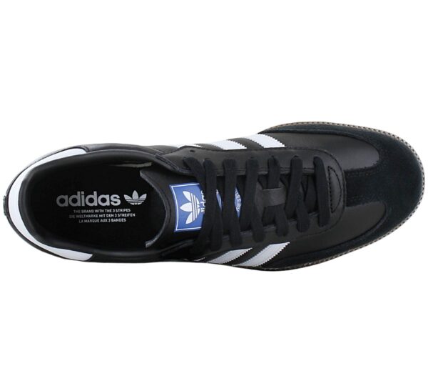 adidas Originals SAMBA OG - Sneakers Schuhe Leder Schwarz B75807<br> ADIDAS SAMBA OG</br> - Image 3