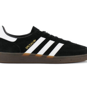 100% Original Adidas !  Farbe laut Hersteller:  Cblack/Ftwwht/Gum5    Obermaterial:  Leder (Wildleder)     Zustand:   Neu  und  Originalverpackt          Der adidas Handball Spezial wurde erstmals 1979 produziert und wurde sofort zum beliebtesten Sneaker seiner Generation.   Hochwertiges Wildleder Obermaterial. Gummi-Aussensohle mit Pivot-Point. Adidas Handball Spezial Schild an der Zunge. Cupsohle aus Naturgummi. OrthoLite Einlegesohle für Komfort und optimale Dämpfung. Herausnehmbare Innensohle. Weiches Tragegefühl. Innenfutter Textil.