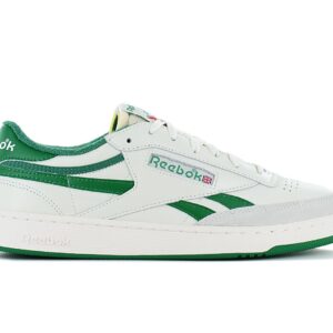 100% Original Reebok !  Herstellerfarbe:  Chalk / Paper White / Glen Green   Obermaterial:  Leder   Zustand:  Neu  und  Originalverpackt         Der Reebok Club C Sneakers wurde 1985 als Tennis-Championschuh erfunden und trägt daher den Buchstaben C. Das minimalistische Design