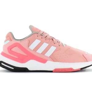 100% Original Adidas !  Herstellerfarbe:  Trace Pink / Cloud White / Semi Flash Red   Obermaterial:  Textil - Mesh - Synthetik   Zustand:  Neu  und  Originalverpackt         adidas Day Jogger Sneaker ist ein täglicher Allrounder. Die Zwischensohlendämpfung bringt Energie bei jedem Schritt