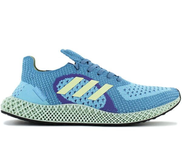 100% Original Adidas !  Herstellerfarbe:  Light Aqua / Yellow Tint / Purple   Obermaterial:  Textil - Mesh   Zustand:  Neu  und  Originalverpackt         Mit der 4D Technologie hat adidas den ersten Schritt in eine Zukunft getan