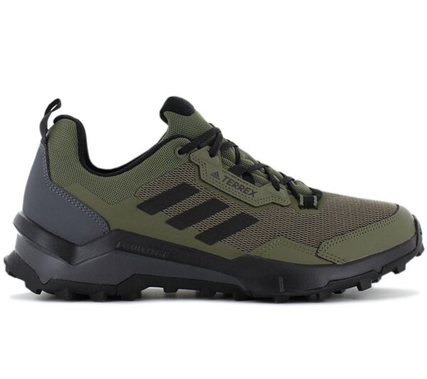 100% Original Adidas !  Herstellerfarbe:  Focus Olive / Core Black / Grey Six   Obermaterial:  Mesh - Synthetik   Zustand:  Neu  und  Originalverpackt         Dieser adidas TERREX Wanderschuh macht jedes Outdoor-Abenteuer mit. Der Schuh bietet die Dämpfung eines Trailrunning-Schuhs und die Stabilität eines Wanderschuhs. Außerdem sorgt die Außensohle aus Continental Gummi für sicheren Grip auch bei Nässe. Du kannst also darauf vertrauen