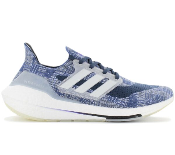 100% Original Adidas !  Herstellerfarbe:  Crew Blue / Cloud White / Crew Navy   Obermaterial:  Textil / Synthetik   Zustand:  Neu  und  Originalverpackt         adidas Ultraboost 21 wurde komplett überarbeitet und bietet mehr Boost als sein Vorgänger. Dieses Produkt ist Primeblue: hergestellt mit einem High-Performance-Recyclingmaterial