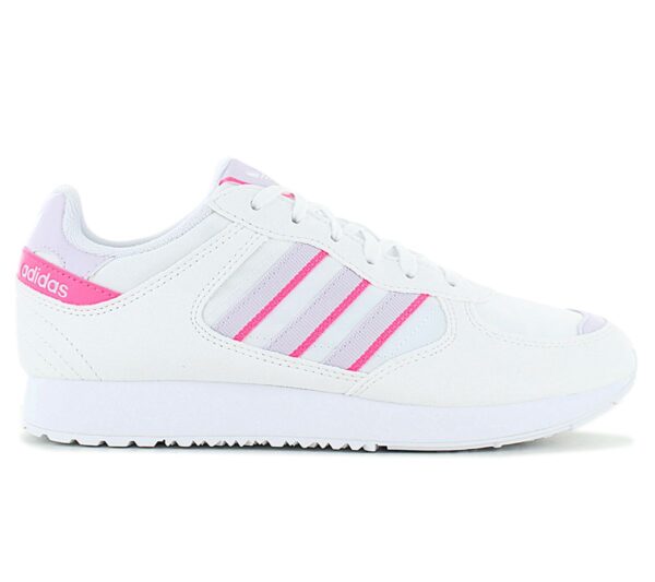 100% Original Adidas !  Herstellerfarbe:  Ftw white / Prptint / Sopink   Obermaterial:  Textil - Leder - Synthetik   Zustand:  Neu  und  Originalverpackt         Frauen