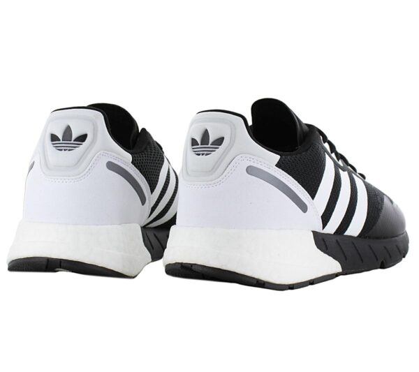 adidas Originals ZX 1K BOOST - Herren Schuhe Schwarz-Weiß FX6515<br> ADIDAS ZX 1K BOOST</br> - Image 2