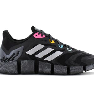 100% Original Adidas !  Herstellerfarbe:  Core Black / Matte Silver / Carbon   Obermaterial:  Mesh - Synthetik   Zustand:  Neu  und  Originalverpackt         Der adidas Climacool Vento kommt mit einem Obermaterial aus superatmungsaktivem Mesh mit HEAT.RDY für maximale Luftzirkulation. So garantiert er dir ein optimales Temperaturmanagement selbst bei heißen Temperaturen. Die segmentierte Boost Zwischensohle sorgt außerdem für ein energiegeladenes Tragegefühl.       Obermaterial aus offenporigem Mesh.  Atmungsaktiv und flexibel.  Schnürung für Style und optimalen Sitz.  Laufsohle aus Gummi.  Unterteiltes Fußbett.  Boost Zwischensohle.  Primegreen.  Innenfutter Textil.