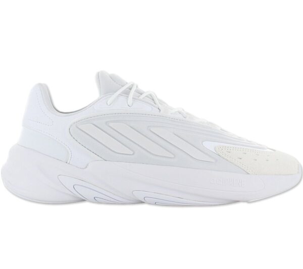 100% Original Adidas !  Herstellerfarbe:  Cloud White / Cloud White / Crystal White   Obermaterial:  Textil - Mesh - Leder   Zustand:  Neu  und  Originalverpackt         Dieser Ozelia Sneaker ist von den lauten