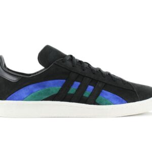 100% Original Adidas !  Herstellerfarbe:  Core Black/ Bold Blue / Collegiate Green   Obermaterial:  Leder (Nubuk-Leder)   Zustand:  Neu  und  Originalverpackt         EIN CAMPUS 80 SCHUH