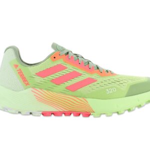 100% Original Adidas !  Herstellerfarbe:  Pulse Lime / Turbo / Cloud White   Obermaterial:  Mesh - Synthetik   Zustand:  Neu  und  Originalverpackt       Rutschige Steine und nasse Trails? Mit diesem adidas Trailrunning-Schuh kein Problem.      Die adidas Terrex Agravic Flow 2 sind komfortable und neutrale Trail-Running-Laufschuhe. Die Laufschuhe sind sowohl für kurze als auch für lange Strecken konzipiert. Zudem fühlt dieses Modell sich auf unterschiedlichen Untergründen und Terrains zu Hause. Das Obermaterial besteht aus flexiblem und atmungsaktivem Mesh-Material