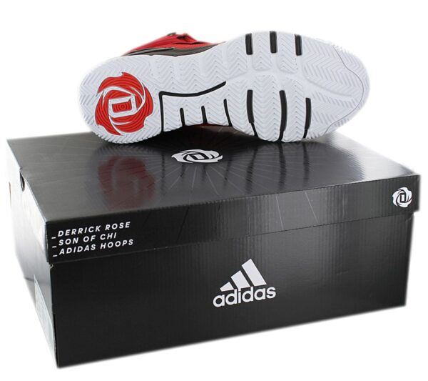 adidas x Derrick D Rose - Son of Chi - Herren Basketballschuhe Rot GY3268<br> ADIDAS D ROSE SON OF CHI</br> - Image 4