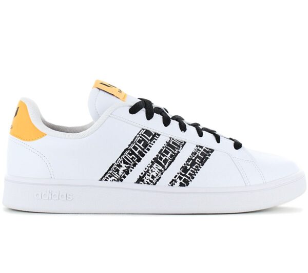 100% Original Adidas !  Herstellerfarbe:  Ftw white   Obermaterial:   Leder - Synthetik   Zustand:  Neu  und  Originalverpackt         Klassische Herren-Sneaker aus der Grand Court Beyond-Serie. Dieses Modell besticht durch sein klassisches Retro-Design. Wenn Sie ein Fan von sportlichem Komfort sind