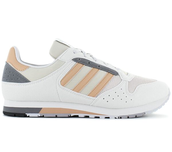 100% Original Adidas !  Herstellerfarbe:  Grey One / Supplier Colour / Grey Four   Obermaterial:  Leder - Textil - Synthetik   Zustand:  Neu  und  Originalverpackt         Mit dem ZX 620 SPZL Sneaker heißen wir eine neue Silhouette in der legendären ZX Serie willkommen. Sie ist von dem ZX 600 und ZX 555 inspiriert. Die 80s-DNA ist unverkennbar und das Obermaterial mit Perforierungen und reflektierenden Details sorgt für einen coolen Look. Außerdem bietet die leichte EVA-Zwischensohle eine angenehme Dämpfung..      Vom 80er inspirierte Schuhe.  Schnürung für individuellen Style und optimalen Sitz.  Komfortable Polsterung am Bund und Zunge.  Laufsohle aus Gummi.  Markante EVA-Zwischensohle.  adidas Details.  Innenfutter Textil.