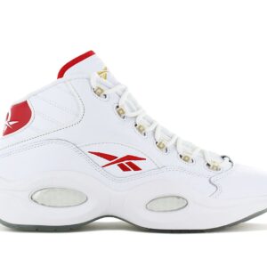 100% Original Reebok !  Herstellerfarbe:  Ftw white / Ftw white / Vector Red   Obermaterial:  Leder   Zustand:  Neu  und  Originalverpackt         Dieser Herrenschuh ist durch und durch von Basketball inspiriert. Mit dem Retro-Sneaker landest du jedes Mal einen stylishen Volltreffer. Vom Premium-Obermaterial aus gewalktem Leder bis hin zum exklusiven Reebok Zehenoverlay.       Obermaterial aus naturbelassenem