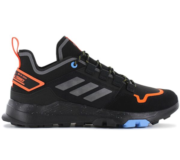 100% Original Adidas !  Herstellerfarbe:  Core Black/ Grey Five/ Imp Orange    Obermaterial:  Leder (Sämischleder)   Zustand:  Neu  und  Originalverpackt         Egal ob du in der City oder auf dem Trail unterwegs bist