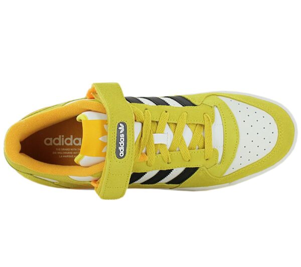 adidas Originals Forum Low - Herren Schuhe Gelb-Weiß HR0396<br> ADIDAS FORUM LOW</br> - Image 3