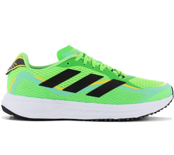 100% Original Adidas !  Herstellerfarbe:  Sgreen / Cblack / Beamy   Obermaterial:  Mesh / Synthetik   Zustand:  Neu  und  Originalverpackt          Du stellst dir gerne neue Challenges? Dann nichts wie rein in diesen adidas Laufschuh und geh sie an! Sein Obermaterial mit verschiedenen Zonen garantieren dir bei Schnelligkeits- und Ausdauertraining genau die Flexibilität und den Halt