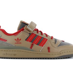 100% Original Adidas !  Herstellerfarbe:  Cardboard / Scarlet / Utility Grey   Obermaterial:  Leder / Textil   Zustand:  Neu  und  Originalverpackt         Der adidas Forum 84 Camp Low Cardboard-Scarlet Sneaker ist perfekt für alle