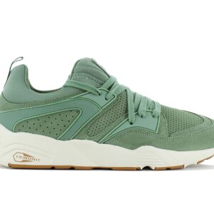 100% Original Puma !  Herstellerfarbe:  Dusty Green / Desert Tan   Obermaterial:  Leder   Zustand:  Neu  und  Originalverpackt         Der Puma Blaze of Glory MMQ Sneaker kommt im angesagten Look stylisch rüber. Mit revolutionären Trinomic-Technologie