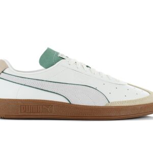 100% Original Puma !  Herstellerfarbe:  Pristine / Deep Forest   Obermaterial:  Leder   Zustand:  Neu  und  Originalverpackt        Signature-Schuh der Handballlegende Vlado Stenzel  mit dem Spitznamen  The Magician