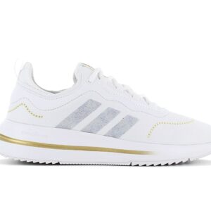 100% Original Adidas !  Herstellerfarbe:  Cloud White / Cloud White / Matte Gold   Obermaterial:  Textil - Mesh - Synthetik   Zustand:  Neu  und  Originalverpackt         Vielseitig in der Freizeit einsetzbar sind die adidas Fukasa Run Schuhe für Damen. Das atmunsaktive Obermaterial bietet viel Komfort