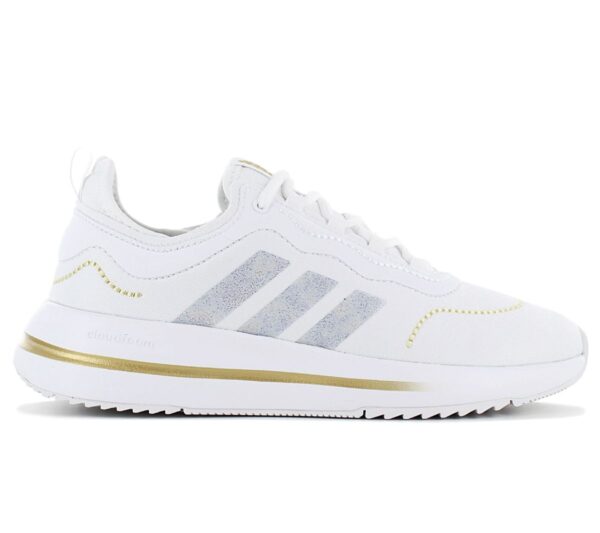 100% Original Adidas !  Herstellerfarbe:  Cloud White / Cloud White / Matte Gold   Obermaterial:  Textil - Mesh - Synthetik   Zustand:  Neu  und  Originalverpackt         Vielseitig in der Freizeit einsetzbar sind die adidas Fukasa Run Schuhe für Damen. Das atmunsaktive Obermaterial bietet viel Komfort