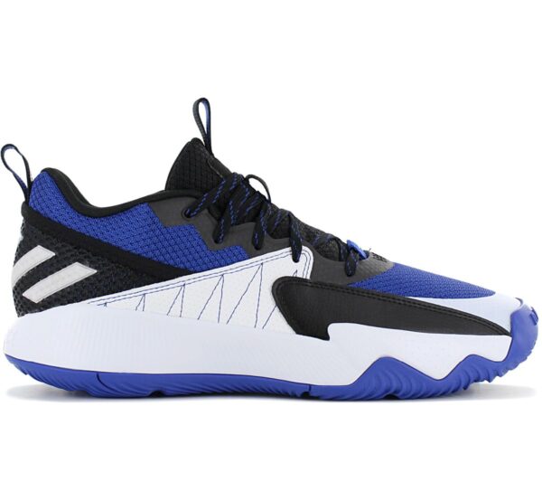 100% Original Adidas !  Herstellerfarbe:   Royal Blue / White / Cblack   Obermaterial:  Mesh / Synthetik   Zustand:  Neu  und  Originalverpackt         Ein Signature-Schuh von Damian Lillard:  Der Style von Damian Lillard mixt Einflüsse aus Basketball und Hip-Hop. Egal ob im Tonstudio oder auf dem Court