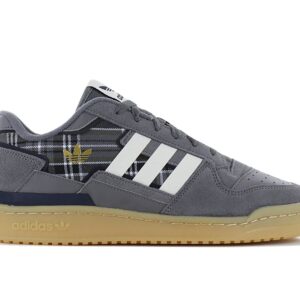 100% Original Adidas !  Herstellerfarbe:  Grey Four / Cream White / Collegiate Navy   Obermaterial:  Leder - Textil   Zustand:  Neu  und  Originalverpackt         Der adidas Forum ist ein absoluter Klassiker. Sein unverkennbarer Style ist vor allem von Details wie dem X-förmigen Overlay geprägt. Bei dieser Version hat adidas dem typischen Design ein Makeover verpasst. Das Ergebnis: Die DNA des OG Forum kombiniert mit einem dynamischen Mix aus Materialien und Farben.       Obermaterial aus Leder und Textil.   Vom Basketball inspirierte Schuhe.  Schnürung für individuellen Style und optimalen Sitz.  Komfortable Polsterung am Bund und Zunge.  Laufsohle aus Gummi.  Regular Fit.  adidas Details.  Innenfutter Textil.