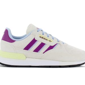 100% Original Adidas !  Herstellerfarbe:  Core White / Fuchsia / Clear Sky   Obermaterial:  Leder / Textil   Zustand:  Neu  und  Originalverpackt         Dieser adidas Sneaker ist von Schuhen aus den 80ern inspiriert und für die Straßen von heute designt. Er kombiniert Retrostyle mit modernem Komfort. Ein Vintage-Zungenlabel verpasst ihm einen nostalgischen Touch