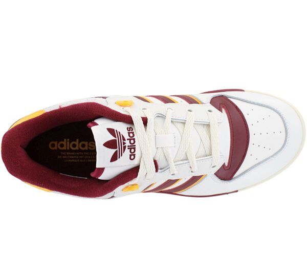 adidas Originals RIVALRY 86 LOW - Herren Sneakers Schuhe Leder Weiß IE7159<br> ADIDAS RIVALRY 86 LOW</br> - Image 3