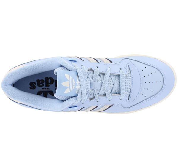 adidas Originals RIVALRY LOW - Herren Sneakers Schuhe Leder Blau IE7201<br> ADIDAS RIVALRY LOW</br> - Image 3