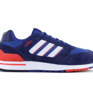 100% Original Adidas !  Herstellerfarbe:   Dark Blue / Cloud White / Bright Red   Obermaterial:  Leder - Textil   Zustand:  Neu  und  Originalverpackt         Hier kommt Oldschool-Style mit modernem Komfort. Dieser  Schuh hat eine weiche