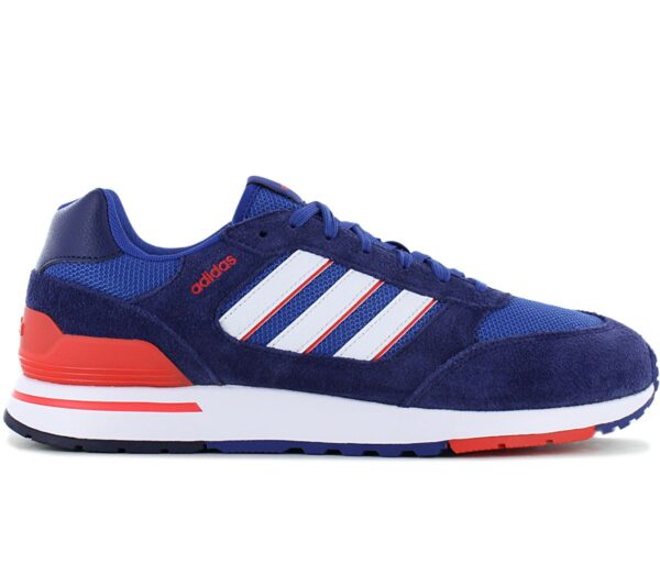 100% Original Adidas !  Herstellerfarbe:   Dark Blue / Cloud White / Bright Red   Obermaterial:  Leder - Textil   Zustand:  Neu  und  Originalverpackt         Hier kommt Oldschool-Style mit modernem Komfort. Dieser  Schuh hat eine weiche