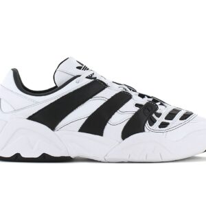 100% Original Adidas !  Herstellerfarbe:  Ftw White / Core Black / Ftw White   Obermaterial:  Leder   Zustand:  Neu  und  Originalverpackt         Im Jahr 1998 sorgte der adidas Predator Accelerator dank seiner Tech-Features für Aufsehen auf dem Fußballplatz. Bei dieser Version präsentiert sich die Fußballschuh-Ikone nun mit einem modernen Makeover. Die legendären 3-Streifen sind eine Hommage an seine Fußball-DNA und durch die gepolsterte Zunge und die auffälligen Details kommt sein Statement-Style besonders gut zur Geltung.       Obermaterial aus Leder.  Vom Fußball inspirierte Schuhe.  Schnürung für individuellen Style und optimalen Sitz.  Komfortable Polsterung am Bund und Zunge.  Laufsohle aus Gummi.  adidas Details.  Innenfutter Textil.