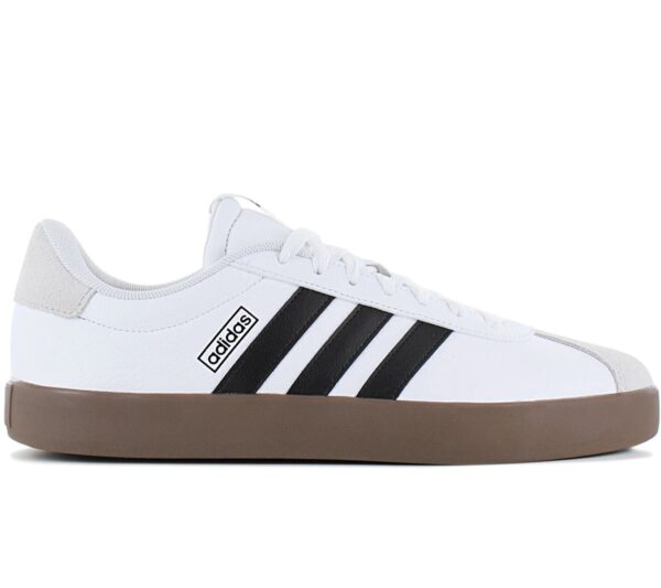 100% Original Adidas !  Herstellerfarbe:  Cloud White / Core Black / Grey One   Obermaterial:  Leder   Zustand:  Neu  und  Originalverpackt         Durch seine Kombi aus lässig und stylish wird mit diesem adidas Sneaker jeder Look zum Volltreffer. Als Eyecatcher stehen die legendären 3-Streifen in einem starken Kontrast zum Obermaterial aus weichem Leder. Die vulkanisierte Gummiaußensohle sorgt zudem für einen edgy Touch